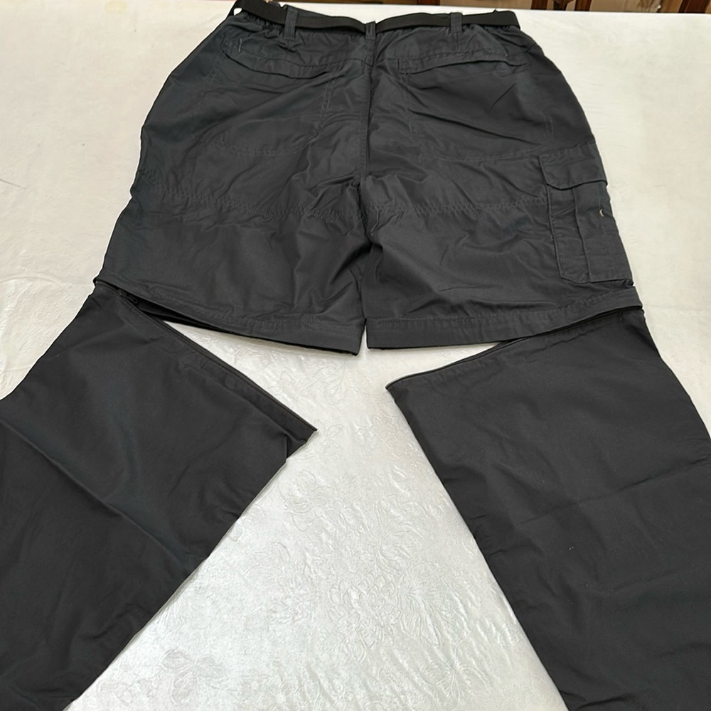 Craghoppers KIWI CONVERTIBLE TROUSER - Black Pepper